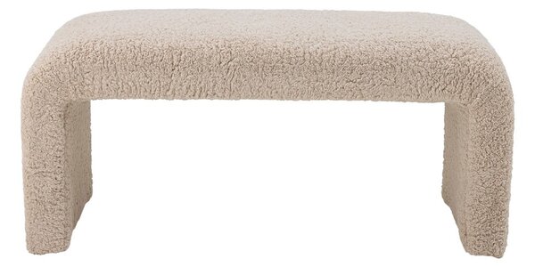Krem klupa od bouclé tkanine Bobbie – Bloomingville