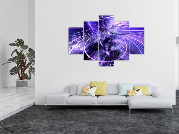 Slika tehničke apstrakcije (150x105 cm)