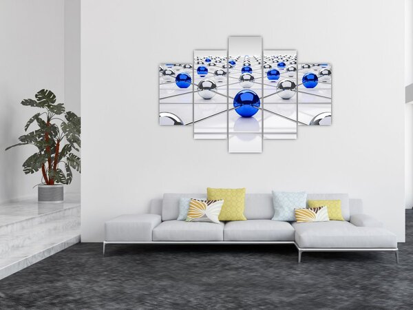 Slika povezanih kugli (150x105 cm)