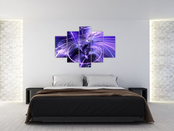 Slika tehničke apstrakcije (150x105 cm)
