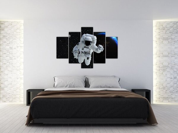 Slika - Astronaut u svemiru (150x105 cm)
