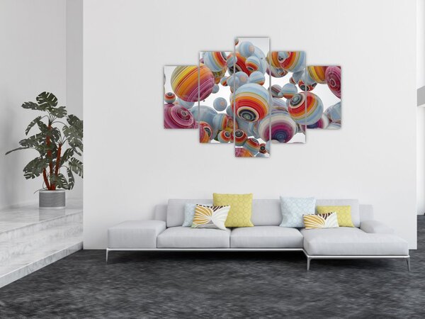 Slika oslikanih kugli (150x105 cm)
