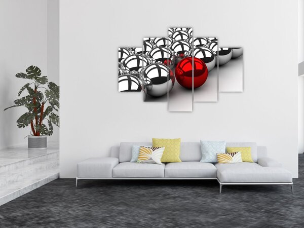Slika sjajnih kugli (150x105 cm)