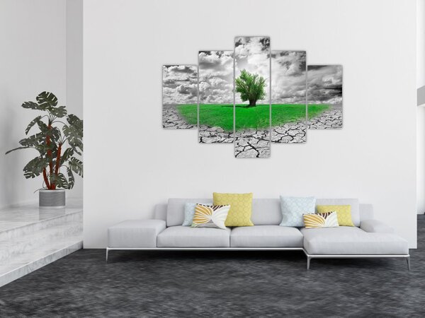 Slika - Djelić prirode u gradu (150x105 cm)