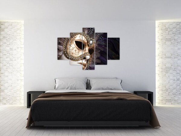 Slika skulpture s maskom (150x105 cm)