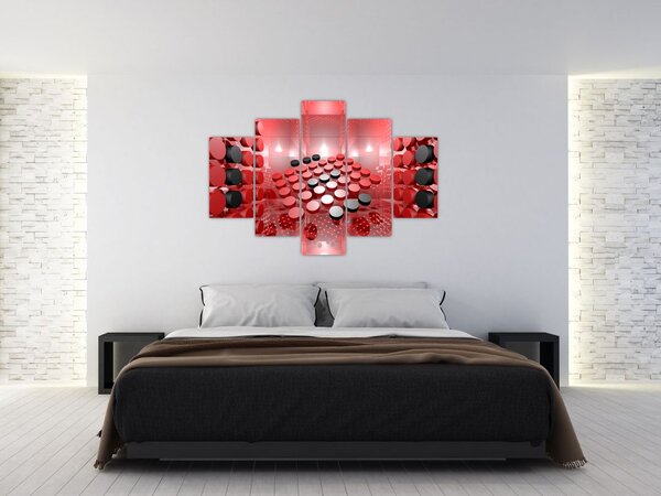 Slika apstrakcije dugmadi (150x105 cm)