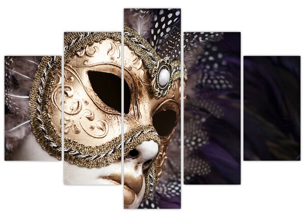 Slika skulpture s maskom (150x105 cm)