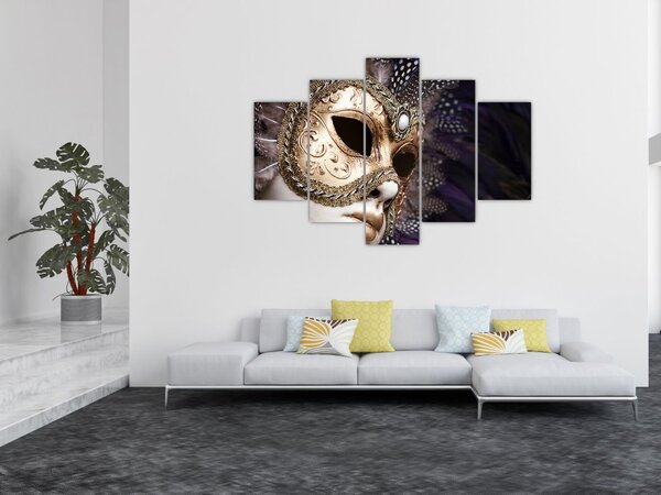 Slika skulpture s maskom (150x105 cm)