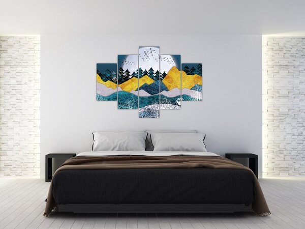 Slika - Polarni krajolik (150x105 cm)