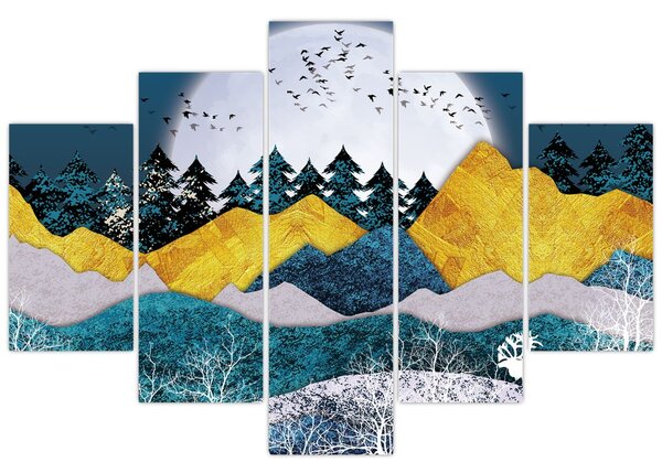 Slika - Polarni krajolik (150x105 cm)