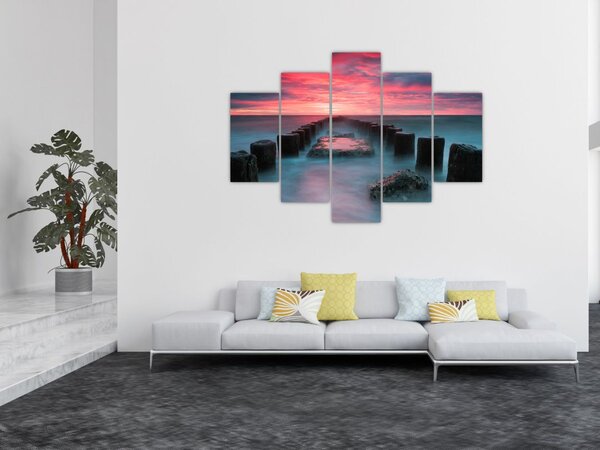 Slika - Stijene u moru (150x105 cm)