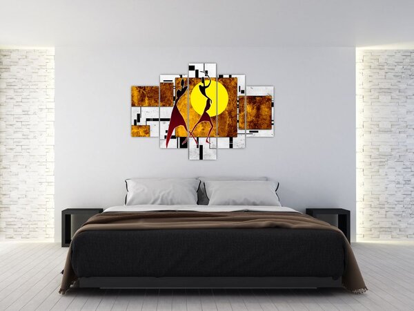 Slika naslikanog antičkog djela (150x105 cm)