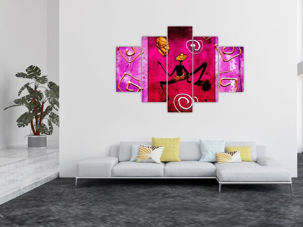 Slika povijesne freske (150x105 cm)