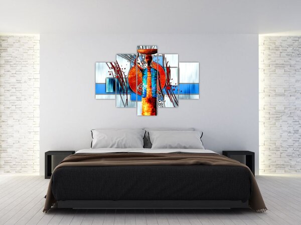 Slika osobe na antičkojj slici (150x105 cm)