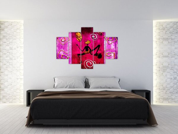 Slika povijesne freske (150x105 cm)