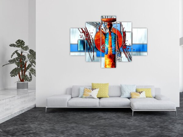Slika osobe na antičkojj slici (150x105 cm)