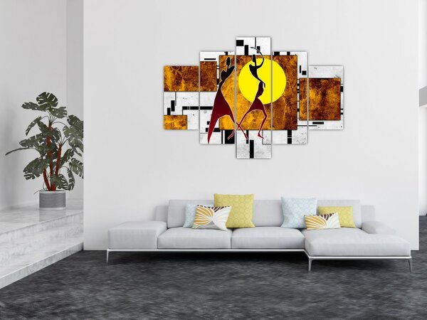 Slika naslikanog antičkog djela (150x105 cm)