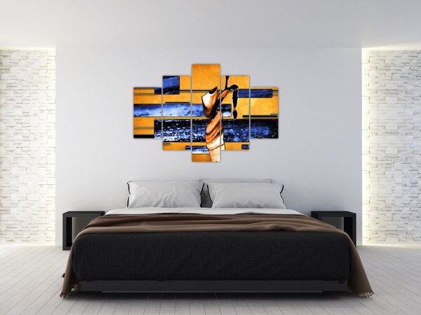 Slika apstraktne slike (150x105 cm)