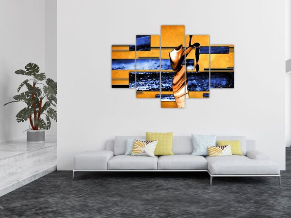 Slika apstraktne slike (150x105 cm)