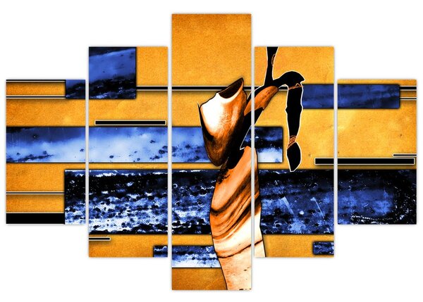Slika apstraktne slike (150x105 cm)