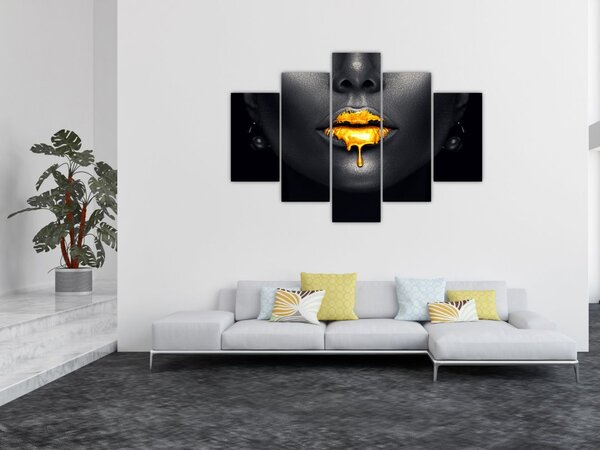 Slika - Usne žene (150x105 cm)