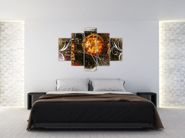 Slika naslikanog antičkog djela (150x105 cm)