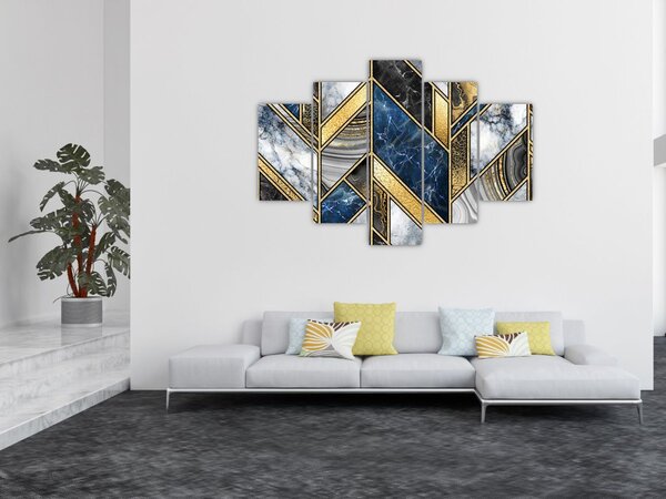 Slika umjetničke apstrakcije (150x105 cm)