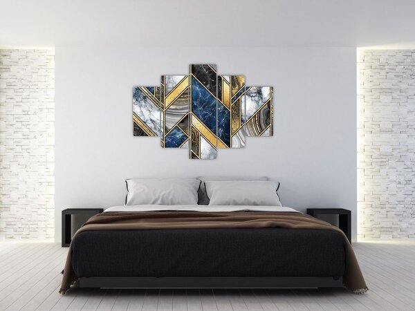 Slika umjetničke apstrakcije (150x105 cm)