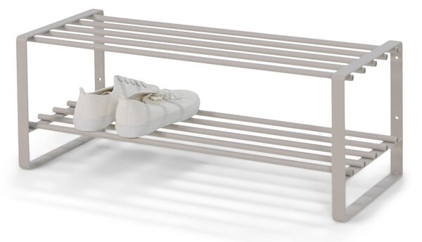 Smeđe-sivi metalni ormarić za cipele 70x29x27 cm Rex – Spinder Design