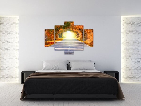 Slika -Prolaz od krošnja stabala (150x105 cm)