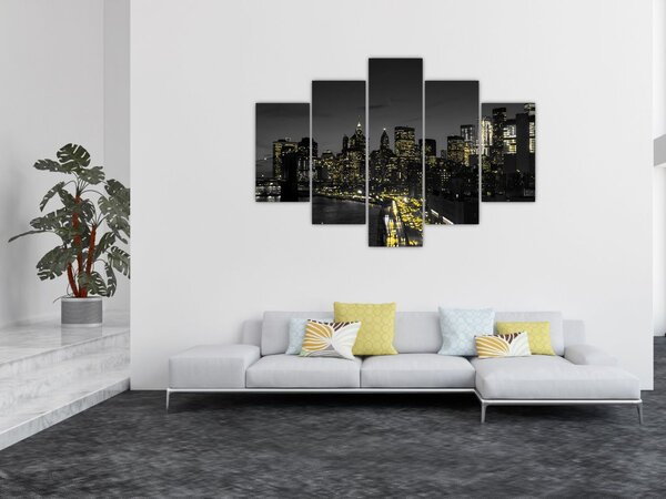 Slika noćne metropole (150x105 cm)