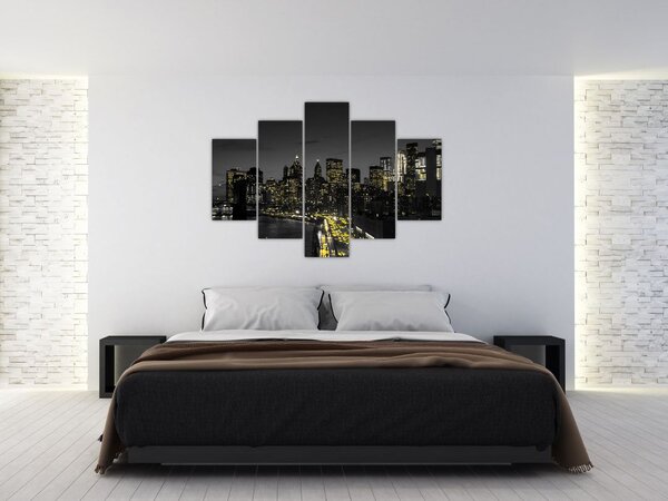 Slika noćne metropole (150x105 cm)