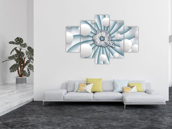 Slika umjetničke apstrakcije (150x105 cm)