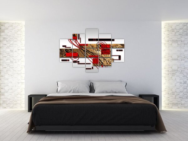 Slika apstrakcije (150x105 cm)