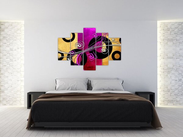 Slika apstrakcije (150x105 cm)