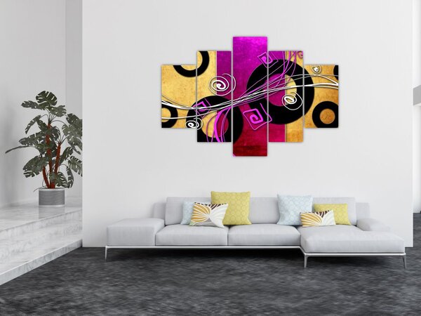 Slika apstrakcije (150x105 cm)