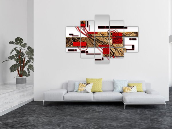 Slika apstrakcije (150x105 cm)