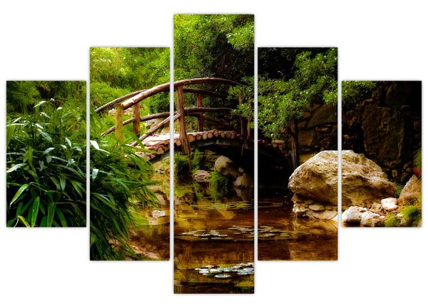 Slika - Most preko riječice (150x105 cm)