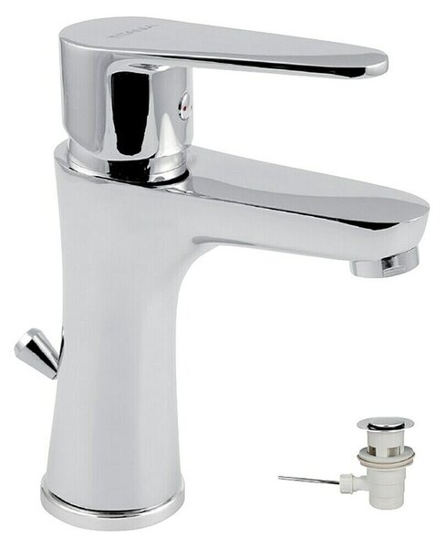 Slavina za umivaonik Fresh (Sjaj, Visina: 165 mm)