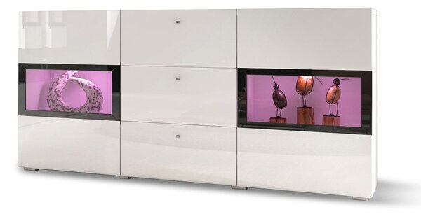 Zondo.hr Vitrina Barly Tip 26 (bijela + bijeli sjaj) . Akcija -12%. 602130