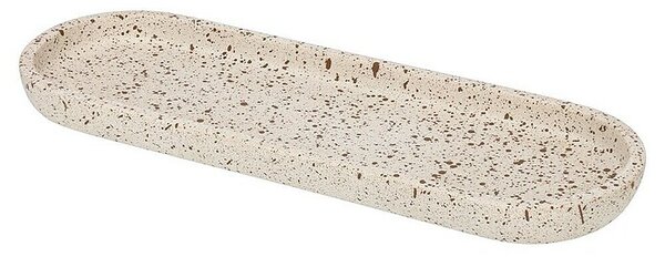 Camargue Polica za kupaonicu Stone (Širina: 10,7 cm, Poliesterska smola, Bež)