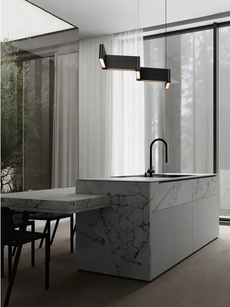 FLUSSO PODESIVA LED VISILICA CRNA 43W 3000K IP20 NL9540276