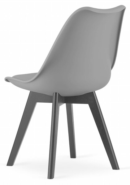 Stolica Mark - grey on black - 1 komad