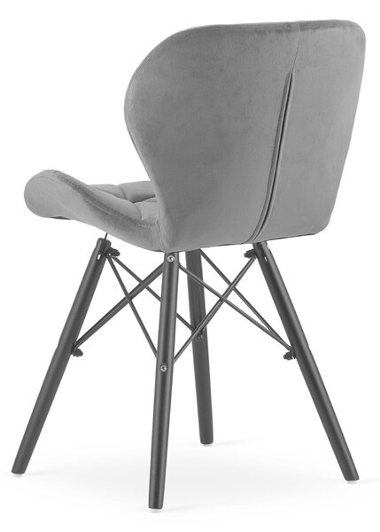 Stolica Lago - Graphite dark - 1 komad