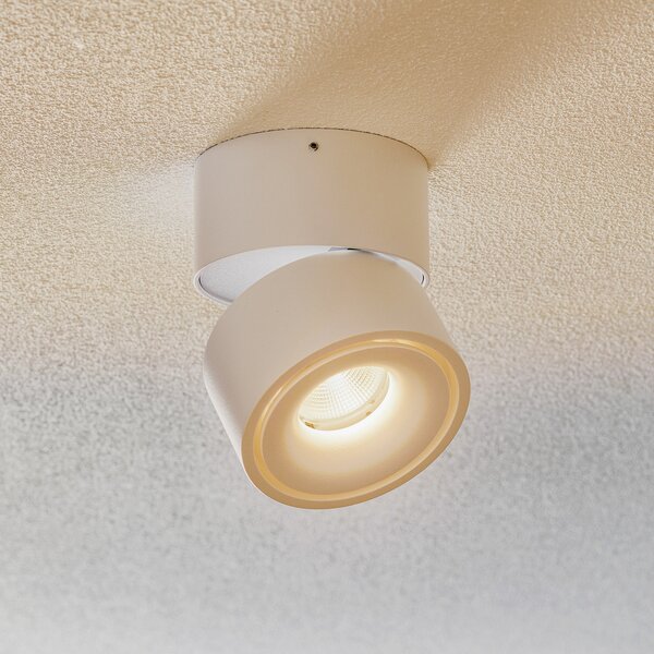 Egger Licht DLS LED reflektor Clippo, bijeli, 2.700 K, mogućnost prigušivanja, prigušiva, Bijela, Dnevni boravak/blagovaonica, Metal, Zidni reflektor