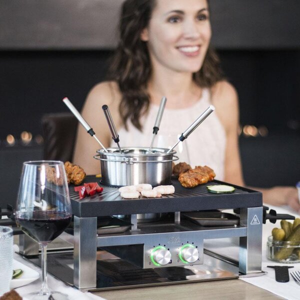 Solis Combi Grill 3 in 1 fondue roštilj