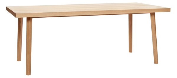 Blagovaonski stol u dekoru hrasta 100x200 cm Herringbone – Hübsch