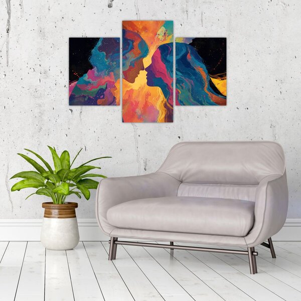 Slika - Kozmička ljubav (90x60 cm)