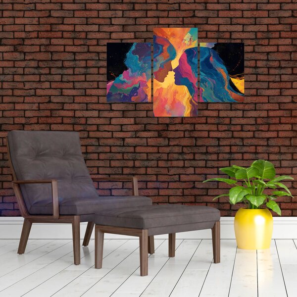 Slika - Kozmička ljubav (90x60 cm)