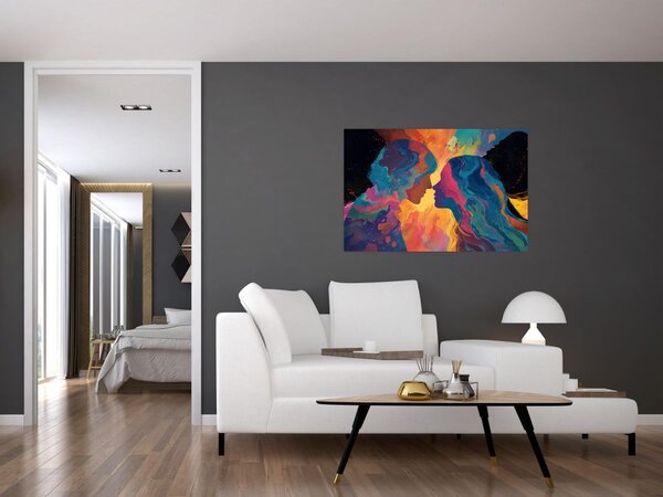 Slika - Kozmička ljubav (90x60 cm)